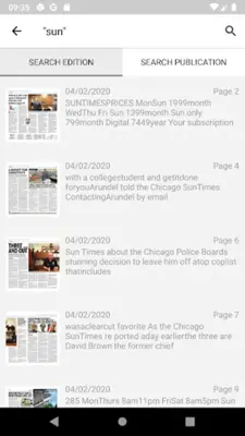 Chicago Sun-Times E-Paper android App screenshot 12