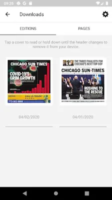 Chicago Sun-Times E-Paper android App screenshot 13