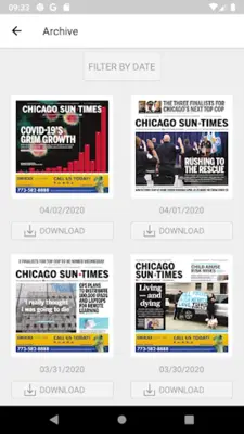 Chicago Sun-Times E-Paper android App screenshot 14