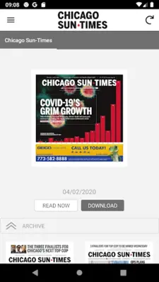 Chicago Sun-Times E-Paper android App screenshot 17