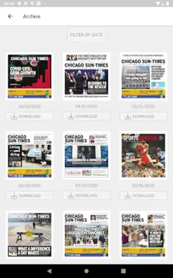 Chicago Sun-Times E-Paper android App screenshot 2