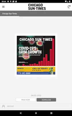 Chicago Sun-Times E-Paper android App screenshot 5